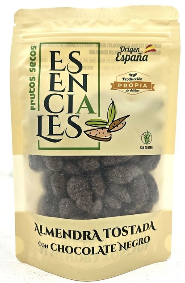 ALMENDRA TOST. CHOCOLATE NEGRO 120 Gr.